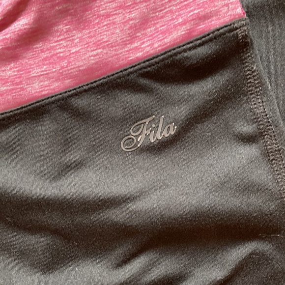 Fila Yoga Pant with Pink Waist band - Picture 4 of 8